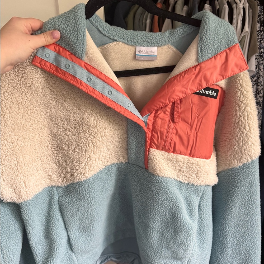 Columbia Tri-Tone Fleece quarter zip